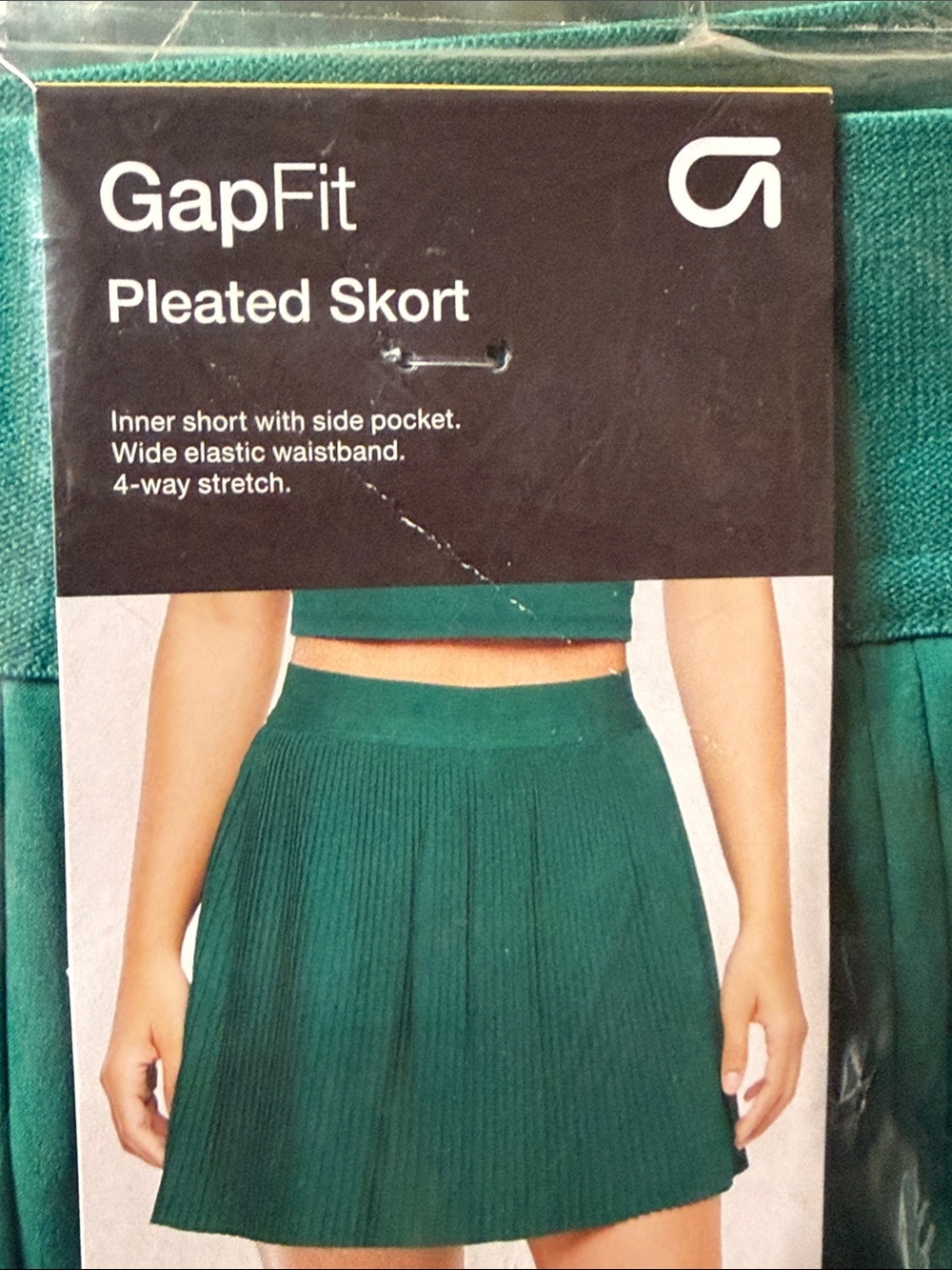 GAP Green Pleated Skort - GapFit